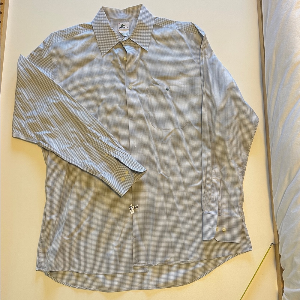 Lacoste Men's Dress Shirt Size 44